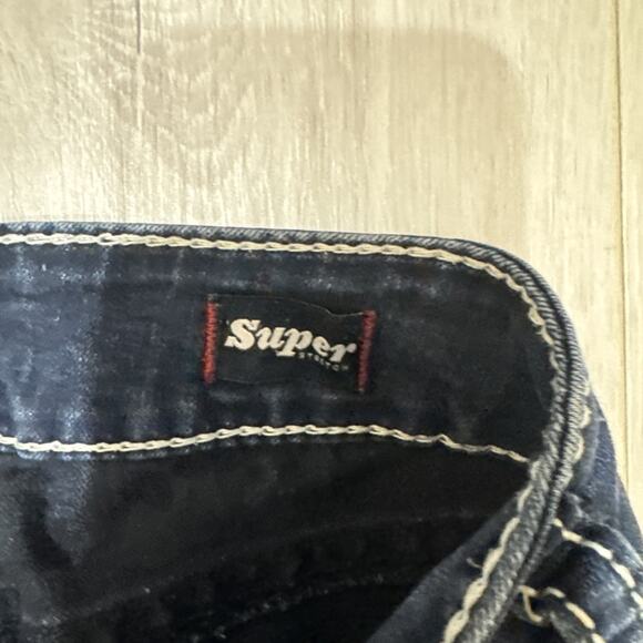 Silver Jeans Suki Skinny Dark Blue Jeans Womens Size 28/31 L - Picture 5 of 11